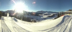 Archiv Foto Webcam Seiser Alm: Panoramablick Mezdi Bergstation 07:00