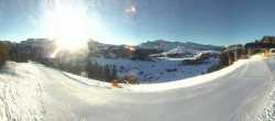 Archiv Foto Webcam Seiser Alm: Panoramablick Mezdi Bergstation 07:00