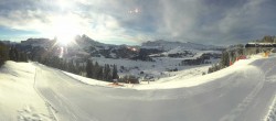 Archiv Foto Webcam Seiser Alm: Panoramablick Mezdi Bergstation 07:00