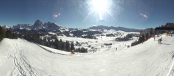 Archiv Foto Webcam Seiser Alm: Panoramablick Mezdi Bergstation 11:00