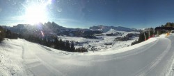 Archiv Foto Webcam Seiser Alm: Panoramablick Mezdi Bergstation 07:00