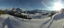 Archiv Foto Webcam Seiser Alm: Panoramablick Mezdi Bergstation 15:00