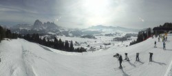 Archiv Foto Webcam Seiser Alm: Panoramablick Mezdi Bergstation 11:00