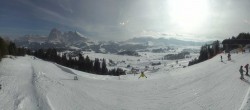 Archiv Foto Webcam Seiser Alm: Panoramablick Mezdi Bergstation 13:00