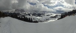 Archiv Foto Webcam Seiser Alm: Panoramablick Mezdi Bergstation 13:00