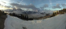 Archiv Foto Webcam Seiser Alm: Panoramablick Mezdi Bergstation 00:00