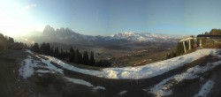 Archiv Foto Webcam Seiser Alm: Panoramablick Mezdi Bergstation 05:00