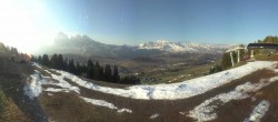 Archived image Webcam View over Alpe di Siusi - Mezdi mountain station 06:00