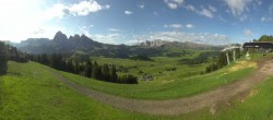 Archived image Webcam View over Alpe di Siusi - Mezdi mountain station 07:00