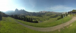 Archiv Foto Webcam Seiser Alm: Panoramablick Mezdi Bergstation 07:00