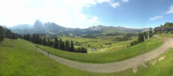 Archiv Foto Webcam Seiser Alm: Panoramablick Mezdi Bergstation 09:00