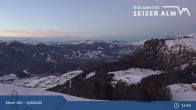 Archived image Webcam Seiser Alm: Top Station Spitzbühl 04:00