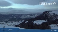 Archived image Webcam Seiser Alm: Top Station Spitzbühl 18:00