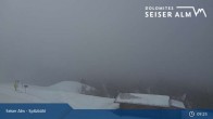 Archived image Webcam Seiser Alm: Top Station Spitzbühl 08:00