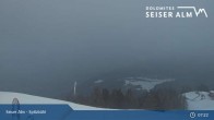 Archiv Foto Webcam Seiser Alm: Bergstation Spitzbühl 06:00