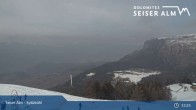 Archiv Foto Webcam Seiser Alm: Bergstation Spitzbühl 12:00