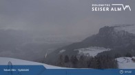 Archived image Webcam Seiser Alm: Top Station Spitzbühl 06:00