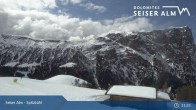 Archiv Foto Webcam Seiser Alm: Bergstation Spitzbühl 10:00