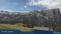 Archiv Foto Webcam Seiser Alm: Bergstation Spitzbühl 10:00