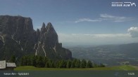 Archiv Foto Webcam Seiser Alm: Bergstation Spitzbühl 12:00