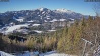 Archiv Foto Webcam Mariazell Bürgeralpe: Panoramablick Richtung Erlaufsee 11:00