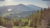 Archiv Foto Webcam Mariazell Bürgeralpe: Panoramablick Richtung Erlaufsee 17:00