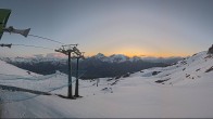 Archiv Foto Webcam Sestriere: Roccia Rotonda 19:00
