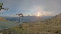 Archived image Sestriere - Webcam Roccia Rotonda 19:00