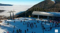 Archiv Foto Webcam Semmering Hirschenkogel: Waldseilgarten und Spielplatz 11:00