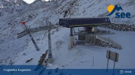 Archived image Webcam See - Top station Furglerblick gondola 08:00