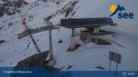 Archived image Webcam See - Top station Furglerblick gondola 20:00