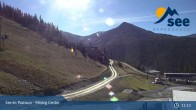 Archived image Webcam See - Top station Medrigjoch gondola 10:00