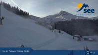 Archiv Foto Webcam Bergbahnen See - Medrig Center 08:00