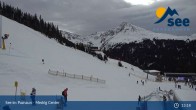 Archived image Webcam See - Top station Medrigjoch gondola 12:00