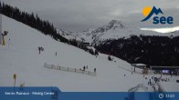 Archived image Webcam See - Top station Medrigjoch gondola 14:00