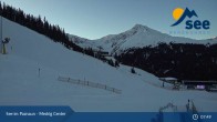 Archived image Webcam See - Top station Medrigjoch gondola 07:00