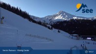 Archived image Webcam See - Top station Medrigjoch gondola 08:00