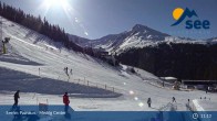 Archived image Webcam See - Top station Medrigjoch gondola 10:00