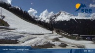 Archived image Webcam See - Top station Medrigjoch gondola 10:00