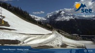 Archived image Webcam See - Top station Medrigjoch gondola 16:00