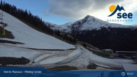 Archived image Webcam See - Top station Medrigjoch gondola 18:00