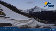 Archived image Webcam See - Top station Medrigjoch gondola 20:00