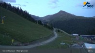 Archived image Webcam See - Top station Medrigjoch gondola 04:00