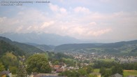 Archived image Webcam Panoramic View from Gampelün in Frastanz 11:00