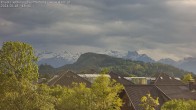 Archived image Webcam Panoramic View of Alvier and Fulfirst from Gisingen, Feldkirch 17:00