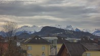 Archived image Webcam Panoramic View of Alvier and Fulfirst from Gisingen, Feldkirch 09:00