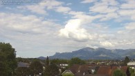 Archived image Webcam Panoramic view of the Hohe Kugel and the Rhine Valley from Feldkirch 15:00