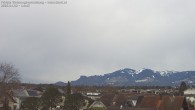 Archived image Webcam Panoramic view of the Hohe Kugel and the Rhine Valley from Feldkirch 13:00