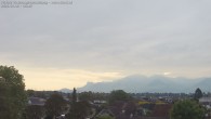 Archived image Webcam Panoramic view of the Hohe Kugel and the Rhine Valley from Feldkirch 05:00