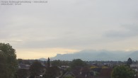 Archived image Webcam Panoramic view of the Hohe Kugel and the Rhine Valley from Feldkirch 06:00